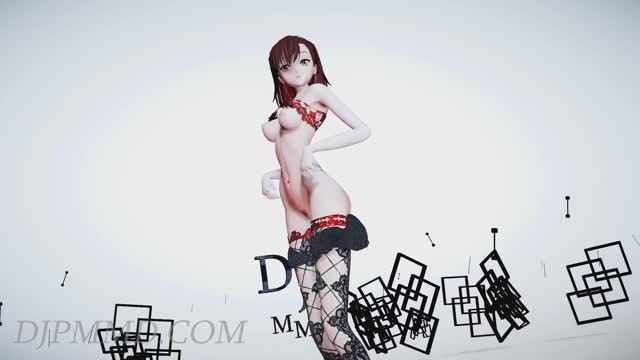 MMD R18 御坂美琴 Ver5.6 - 拟态白色舞台 1301